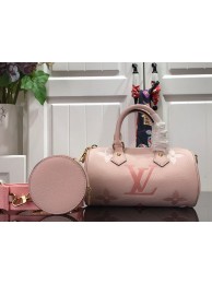 Replica Louis Vuitton PAPILLON BB M45708 Pink&Saffron HY19210VA65