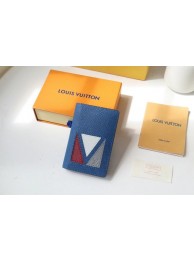 Replica Louis Vuitton POCKET ORGANIZER M30787 blue HY10269Jw87
