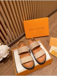 Replica Louis Vuitton SANDAL 91082-2 Heel 2CM HY10225CQ60