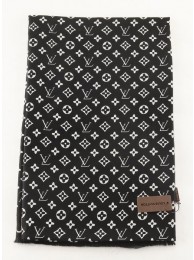 Replica Louis Vuitton Scarves Cashmere LV6716 Black HY7763Hd81