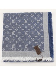 Replica Louis Vuitton Scarves Cotton LV6723I Sky Blue HY26657YP94