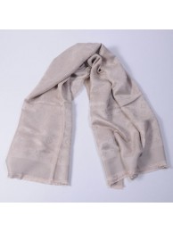Replica Louis Vuitton Scarves Cotton WJLV092 Apricot&Silver HY25305DY71