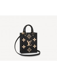 Replica Louis vuitton SINCE 1854 PETIT SAC PLAT M80449 Black HY10226KG80