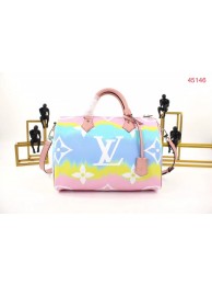Replica Louis Vuitton SPEEDY BANDOULIERE 30 M45146 pink HY19064ls37