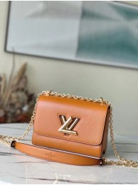 Replica Louis Vuitton TWIST MM M59627 brown HY17412nB47