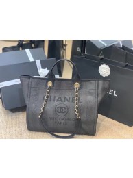 Replica Top Chanel Shopping bag A66941 dark blue HY3594Vx24