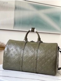 Replica Top Louis Vuitton KEEPALL BANDOULIERE 50 M44810 Khaki HY20777Cq58