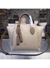 Replica Top Louis Vuitton Original Mahina Leather HAUMEA M55029 grey HY1300ll80