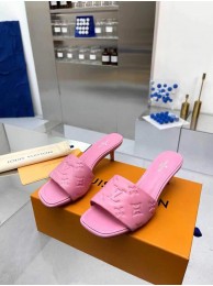 Replica Top Louis Vuitton slipper 25194-10 Heel 5.5CM HY17492Cq58