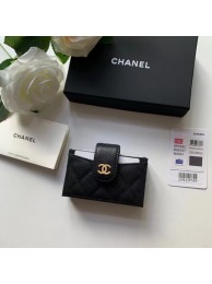 Top Chanel card holder AP0342 black HY6231yq38