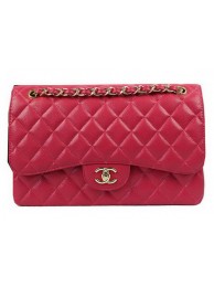 Top Chanel Classic Flap Bag Rose Cannage Pattern CF1113 Gold HY4131eo14