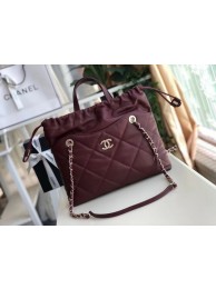 Top Chanel Classic Sheepskin Leather Shopping bag AS0985 red HY3401eo14