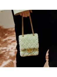 Top Chanel mini 2.55 handbag AS1961 Green HY24882lE56