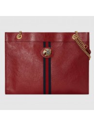 Top Gucci Rajah large tote 537219 red HY20831yq38