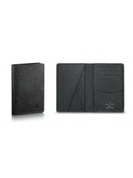 Top Louis Vuitton Original Leather Wallet M64498 Black HY5226eo14